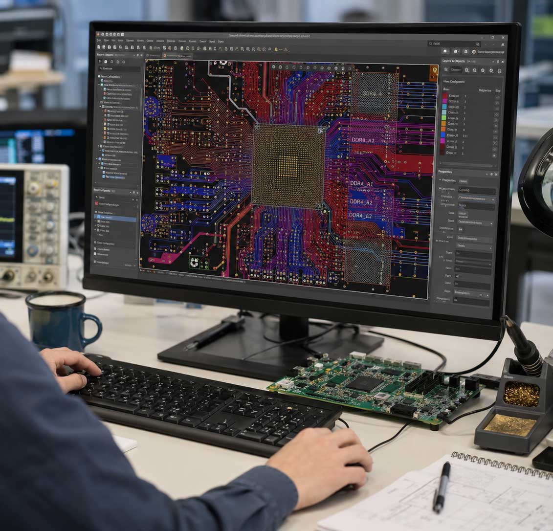 Electronics schematic and PCB design work